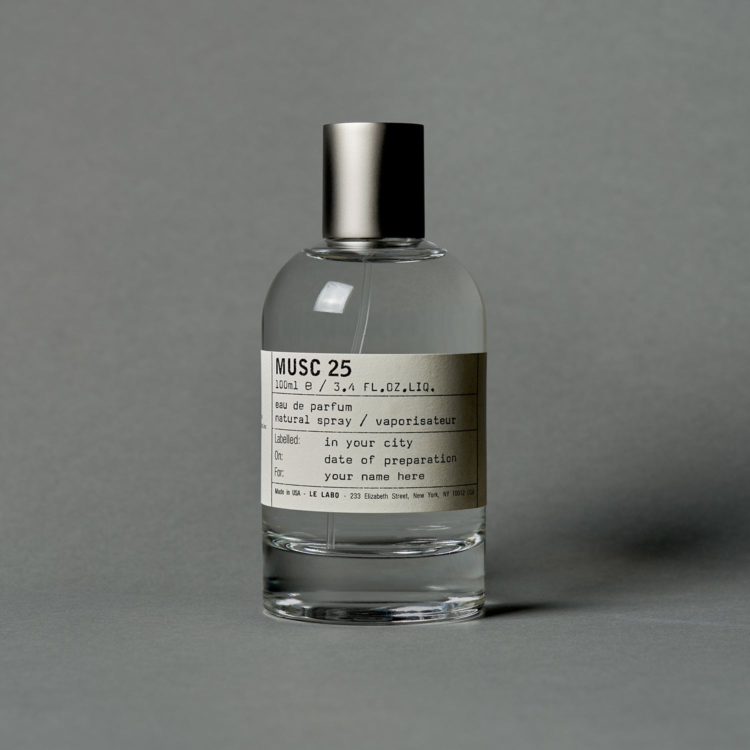 LE LABO MUSC 25 ルラボ ムスク 25 Musc 25 Los Angeles Le Labo perfume - a fragrance for women