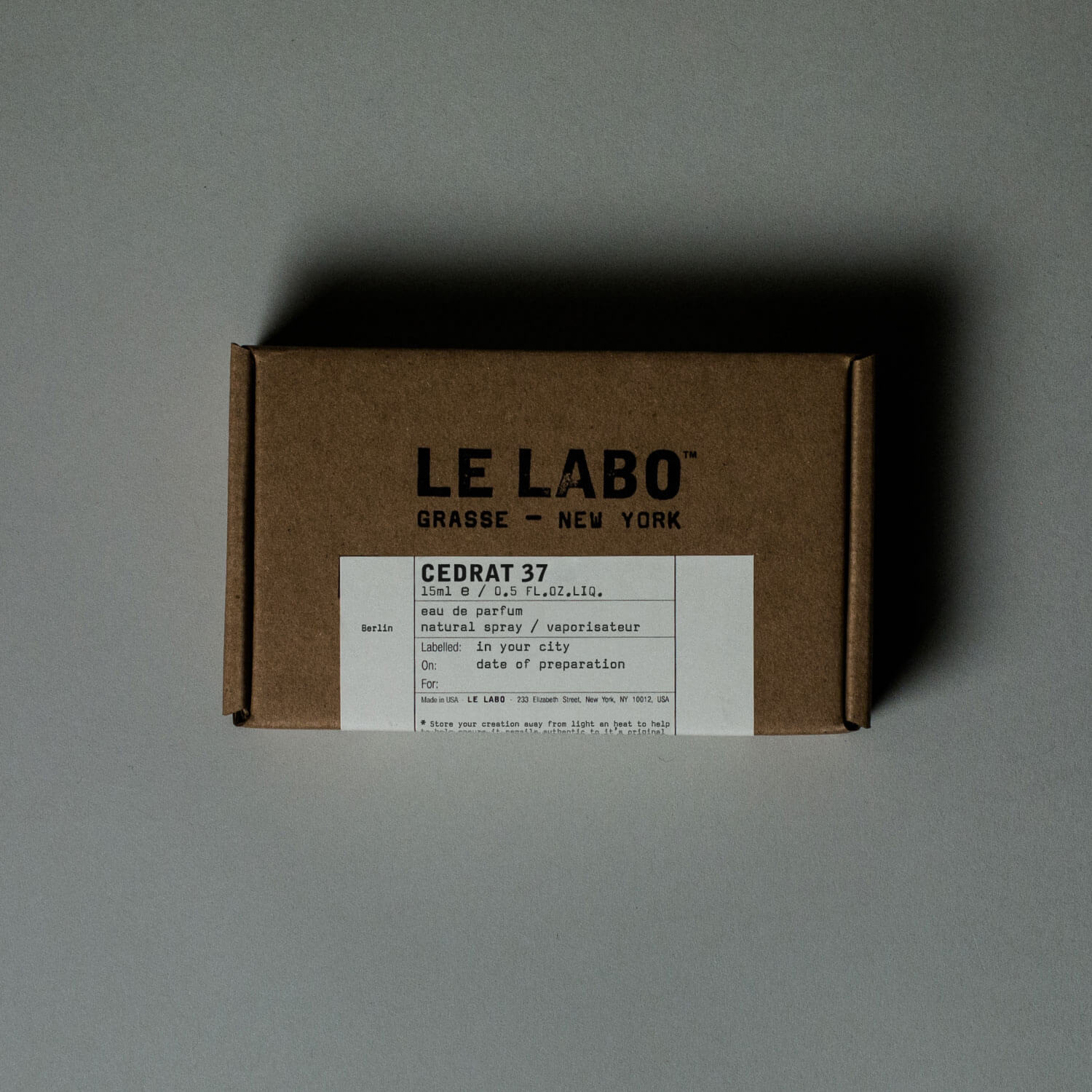 CEDRAT 37 – ル ラボ 公式オンラインショップ