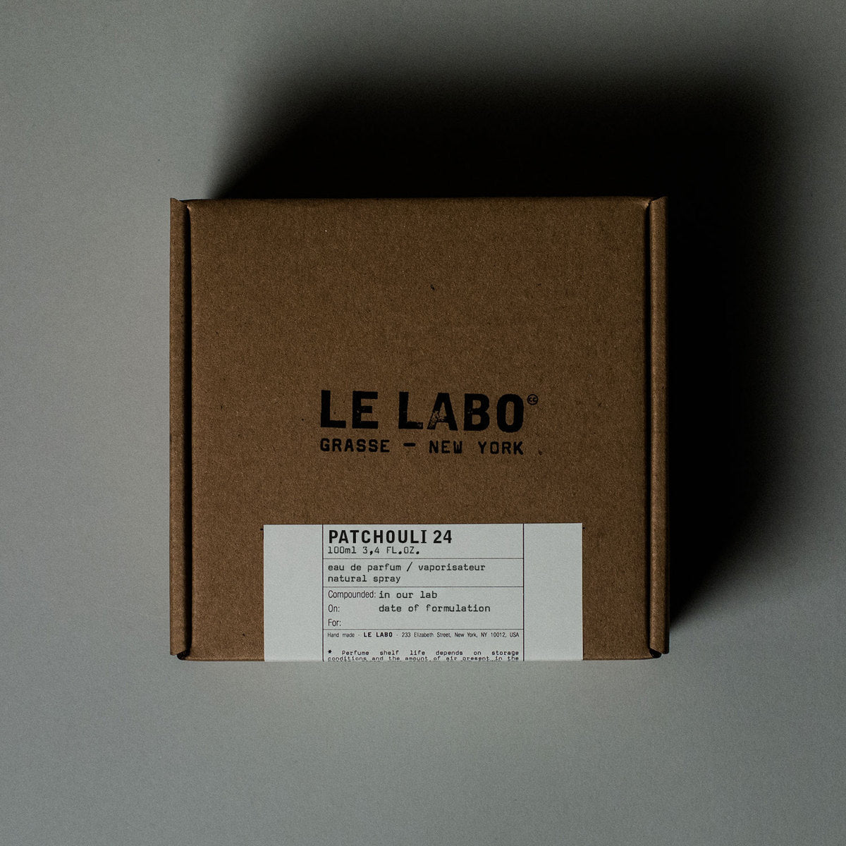 ルラボ パチュリ24 LE LABO PATCHOULI 100ml