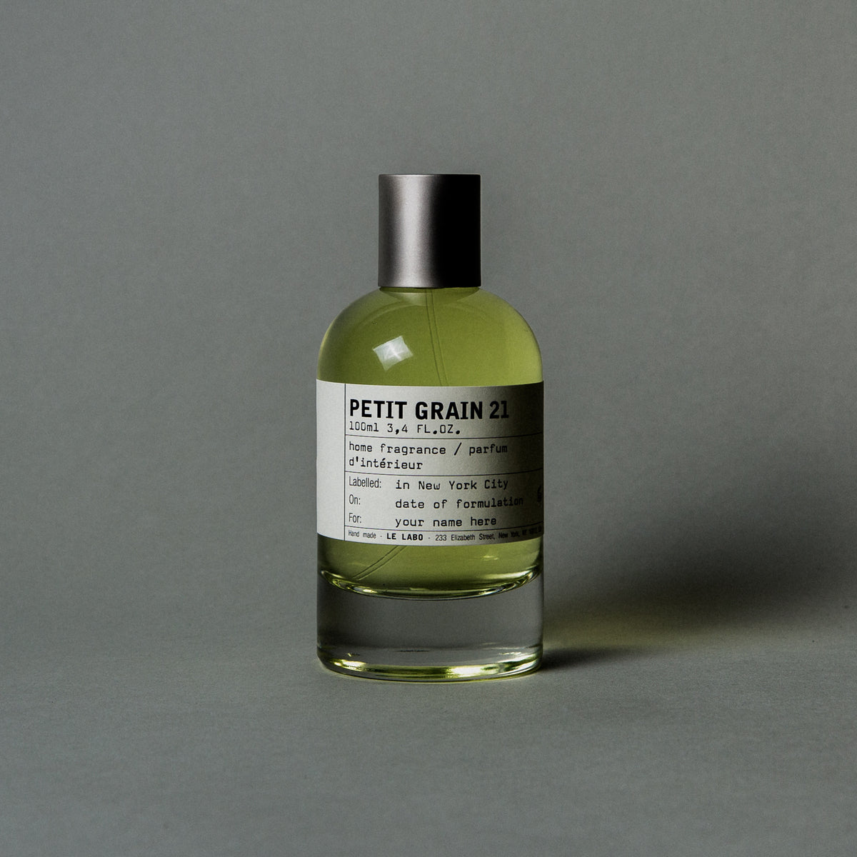 LE LABO PETIT GRAIN 21 ホームフレグランス 100ml PETIT GRAIN 21｜プチ グレイン 21 – ル ラボ 公式オンラインショップ